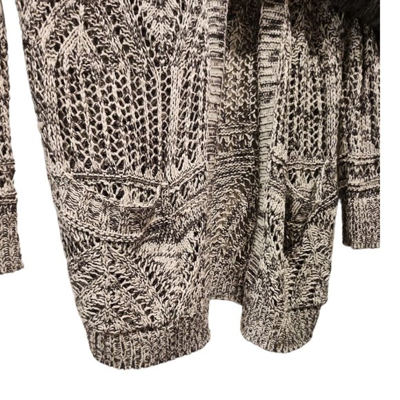 Open knit cardigan with front pockets - Picture 3 of 3